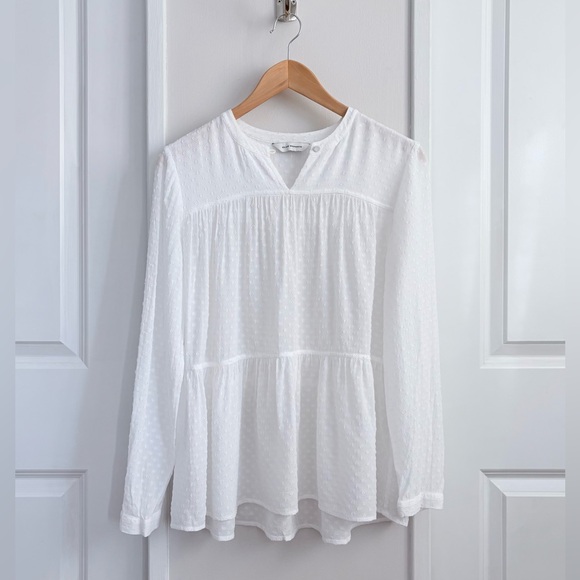 Club Monaco Tops - Club Monaco White Blouse – Size XS